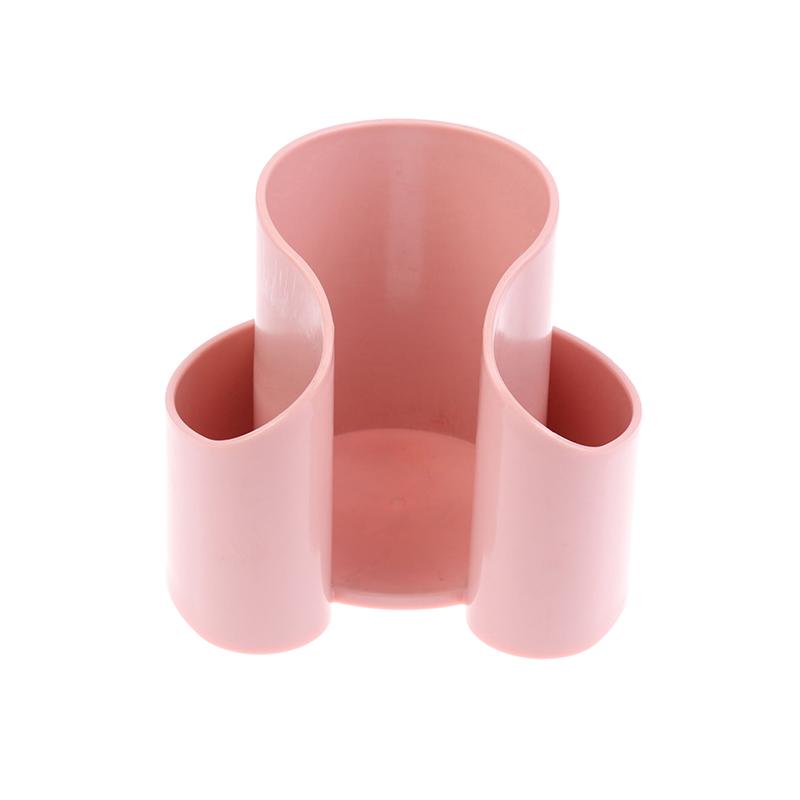 

Коробка для хранения косметических ватных дисков 2 в 1, пластиковый диспенсер для зубной нити, настольный органайзер для хранения на столешнице, многофункциональная подставка для хранения розовый