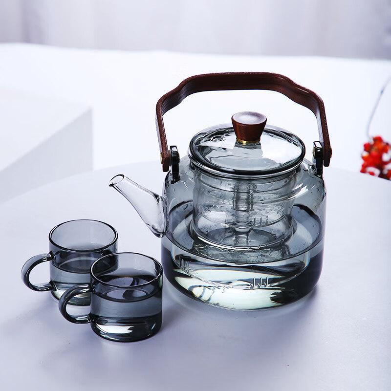 Chaxun Blue Moon High Borosilicate Teapot Set