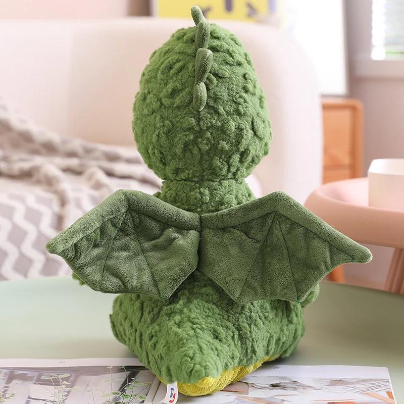 Cute Flying Dragon Plush Toy Cute Plush Stuffed Animal Dinosaur Doll Elf Flying Dragon Kids Birthday Christmas Gift