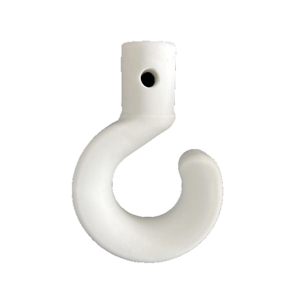 High-Temperature Resistant Large Ceramic Hook Shaped Insulators for Thermocouples