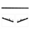 L Track Rail with Drilled Hole 3.3ft Sturdy Structure Robust Aluminum Airline Rail for Truck Beds Trailers