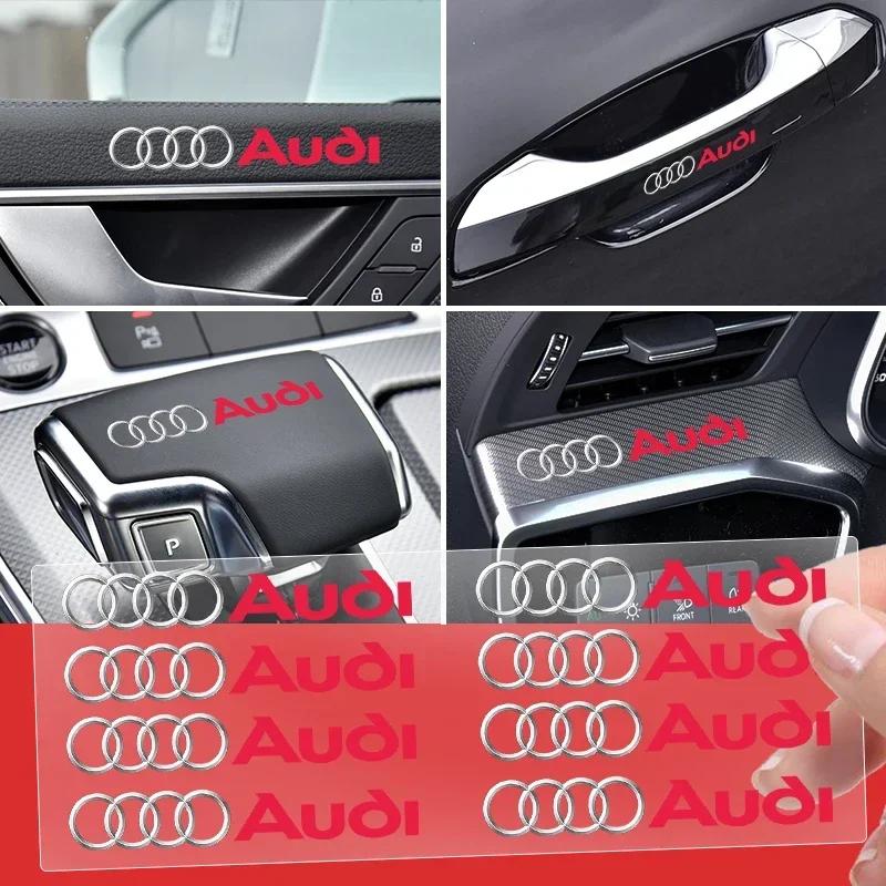 Car Interior Random Sticker Car Goods Car steering wheel Decal For qwe12 A4 B5 B7 8V 8L A5 C7 4F A8 Q7 RS3 RS5 RS6 TT 4L R8