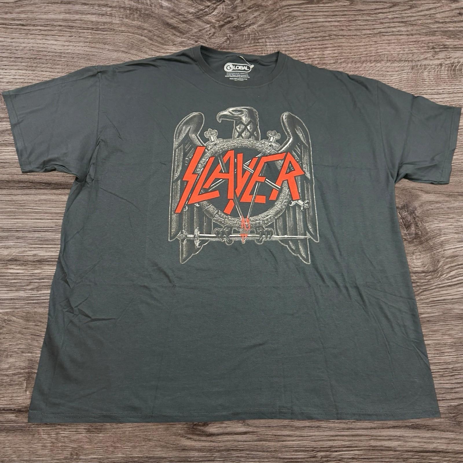 Slayer / Heavy Metal Band Graphic Adult Size 3X-Large Unisex T-Shirt XXXL