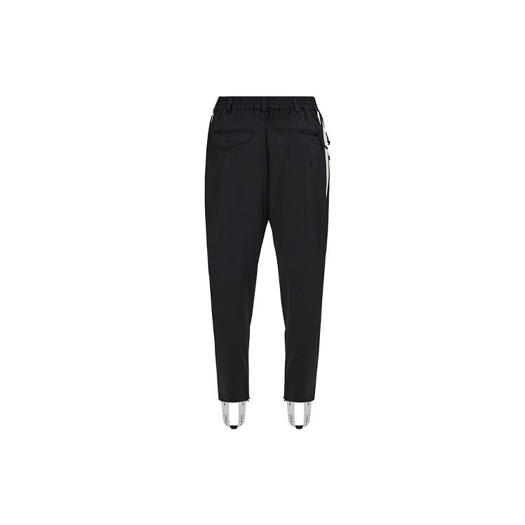 Y-3 FW21 Signature Side Stripe Sports Pants Unisex Pants Black FJ0460