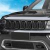 JeCar Grille erts ABS Grill Cover Trim Kit for 2017-Jeep Grand Cherokee WK2, Black