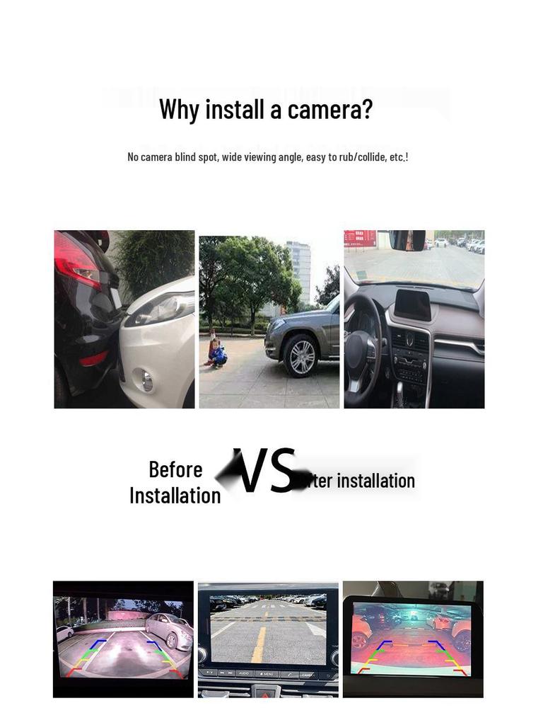 Fiat High-Mount Brake Light Rearview Camera