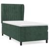 3129312 vidaXL Divan Bed with Mattress Dark Green 90x200 Cm