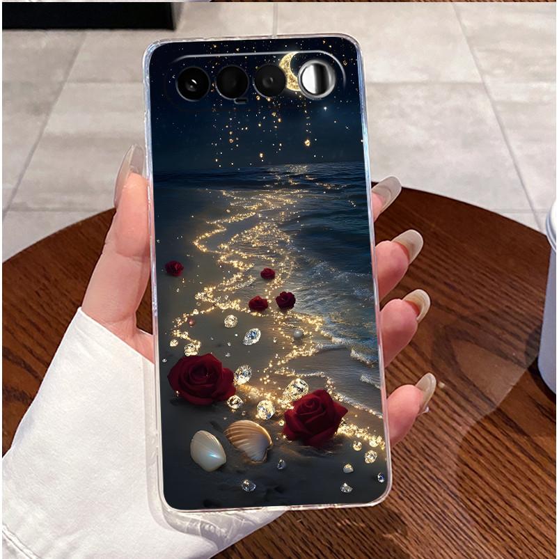 For Realme 16 5G RMX5171 Case Clear Luxury Cute Love Rabbit Funny Pattern TPU Soft Silicone Back Cover For Realme16 2026 Casing
