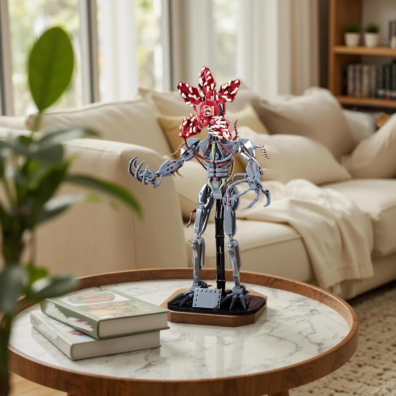 

Набор строительных блоков 2 в 1 Странный цветок , модель ужасающих кричащих вещей, строительные игрушки, подарок для взрослых и детей, 858 деталей One Size