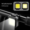 High-Brightness USB Bike Light Set: Front Light & Warning Tail Light for Road and Mountain Cycling