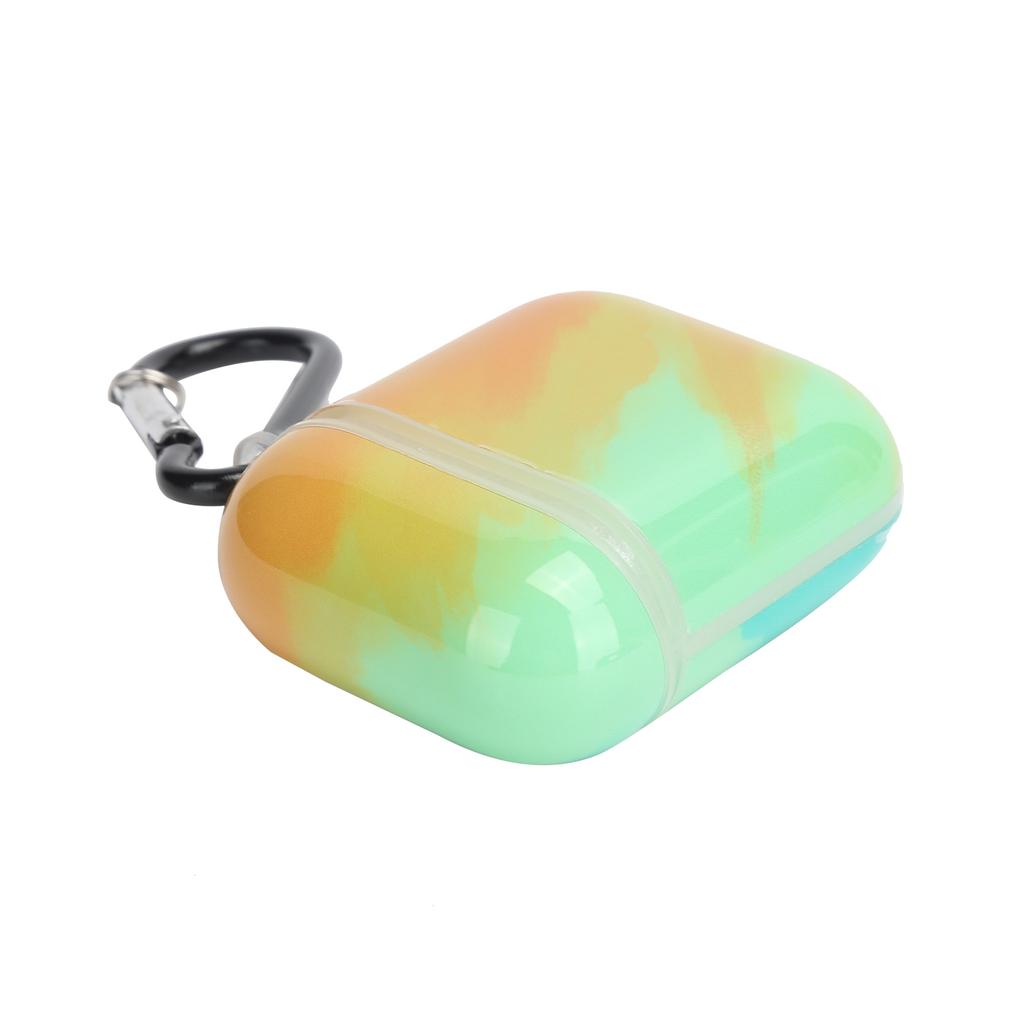 Farbverlauf Ohrhörerhülle Anti-Verlust Stoßfest Schutzhülle Schale für IOS Earbuds 2 1