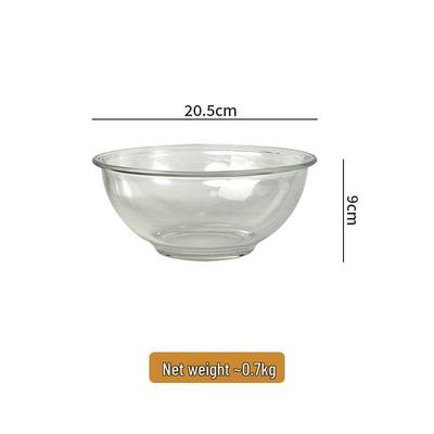 Ru Han Glass Serving Bowl