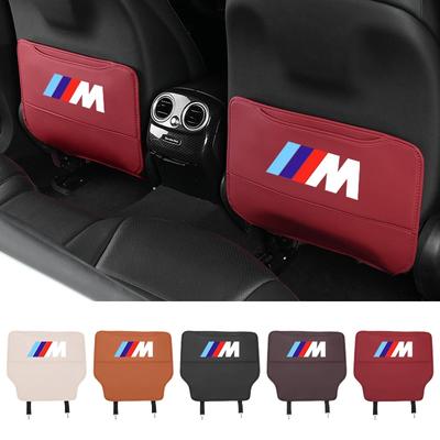 Car Sticker Hot 2025 Car Seat Back Anti Kick Pad Child Anti-Scratch Protective Mat For BMW M Sport M1 M3 M4 M5 M6 E46 E90 E60 F1