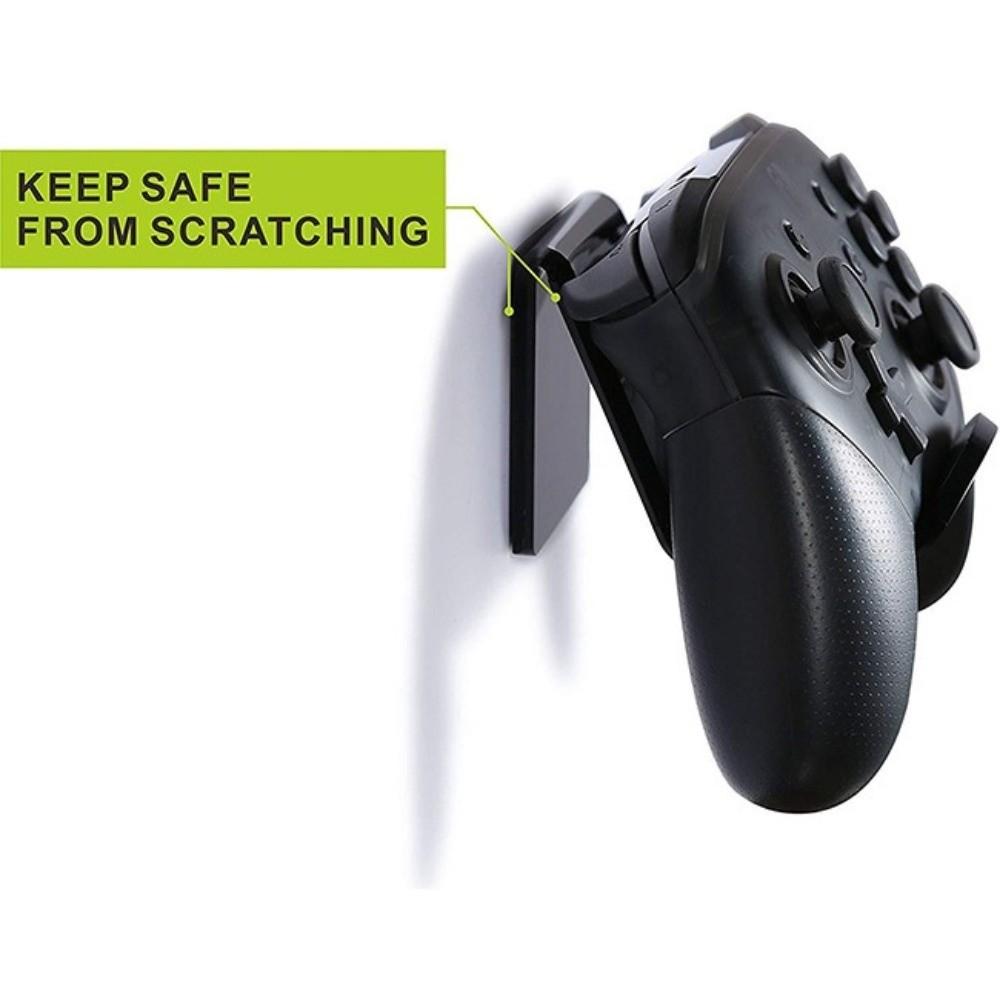 1pcs Self-Adhesive Game Controller Holder Universal Headset Hanger for Gamepad Display