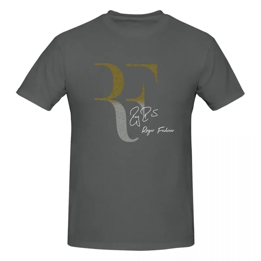 Roger Federer 100 Βαμβακερό T-shirt Ανδρική Μόδα T-shirts Unisex Στρογγυλή Λαιμόκοψη Κοντομάνικο S6xl