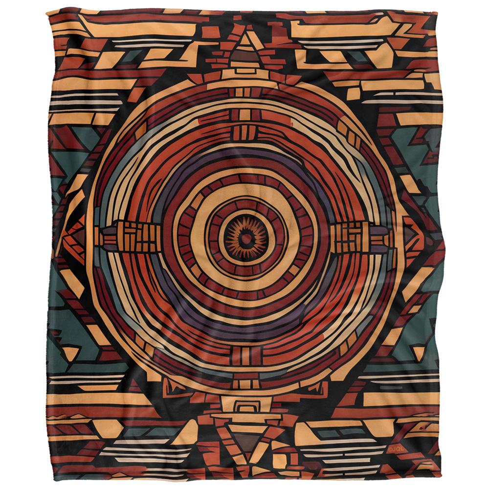 JQ Licensing James Piazza Silky Aztec Supersoft Blanket