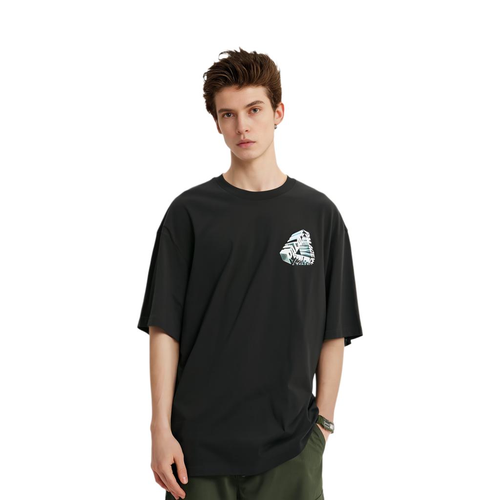 Palace Tri-Chrome T-Shirt Black Unisex Tops P24TS091