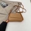 Sling Armpit Shoulder Side Bags for Women 2025 Designer Handbags and Purses Solid Leather Small Bucket Crossbody Bags for Women