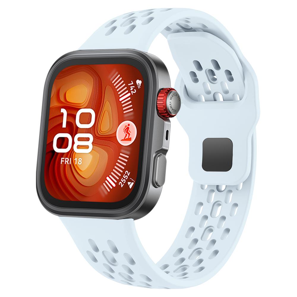 Sport Breathable Silicone Strap For HUAWEI WATCH FIT 4 Pro FIT4 / FIT 3 Wrist Band Bracelet Belt Accessories
