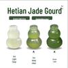 Classical Qinghai Hetian Jade Gourd Jewelry Accessories for DIY Bracelets & Necklaces