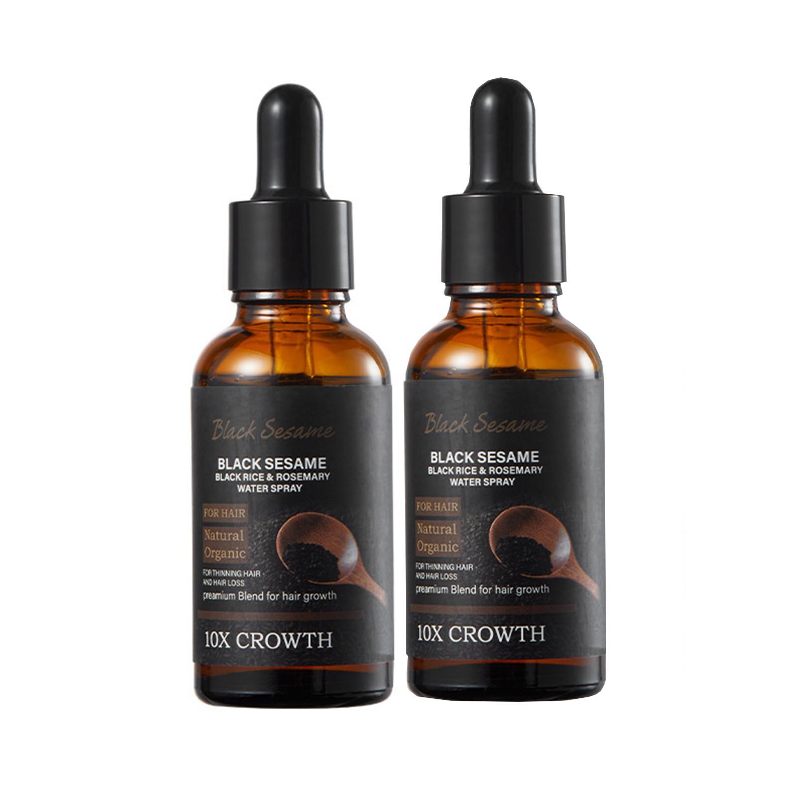 

Черная кунжутная сыворотка для роста волос, черное кунжутное масло для волос, экстракт кунжута масло для роста волос, способствует росту волос 30 мл One Size