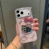 Electroplated Large Mirror Frame Shell Pattern Is Suitable for Honor 600 Mobile Phone Case Magic8 Luxury Rhinestone Butterfly KT Mirror