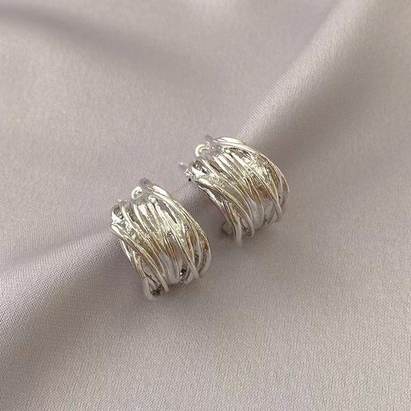 Silbernadel Einfache Silberne Metallstecker