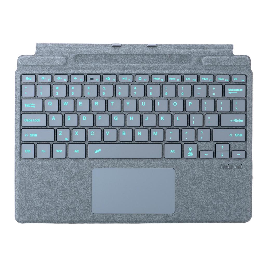Microsoft Surface Pro7/6/5/4/3 Bluetooth Keyboard - Seven-Color Backlit Touch