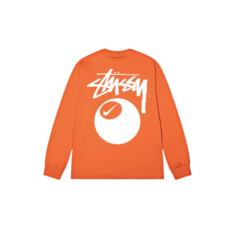 STU SS25 dice printing long-sleeved t-shirt for men and women of the same style, spot classic