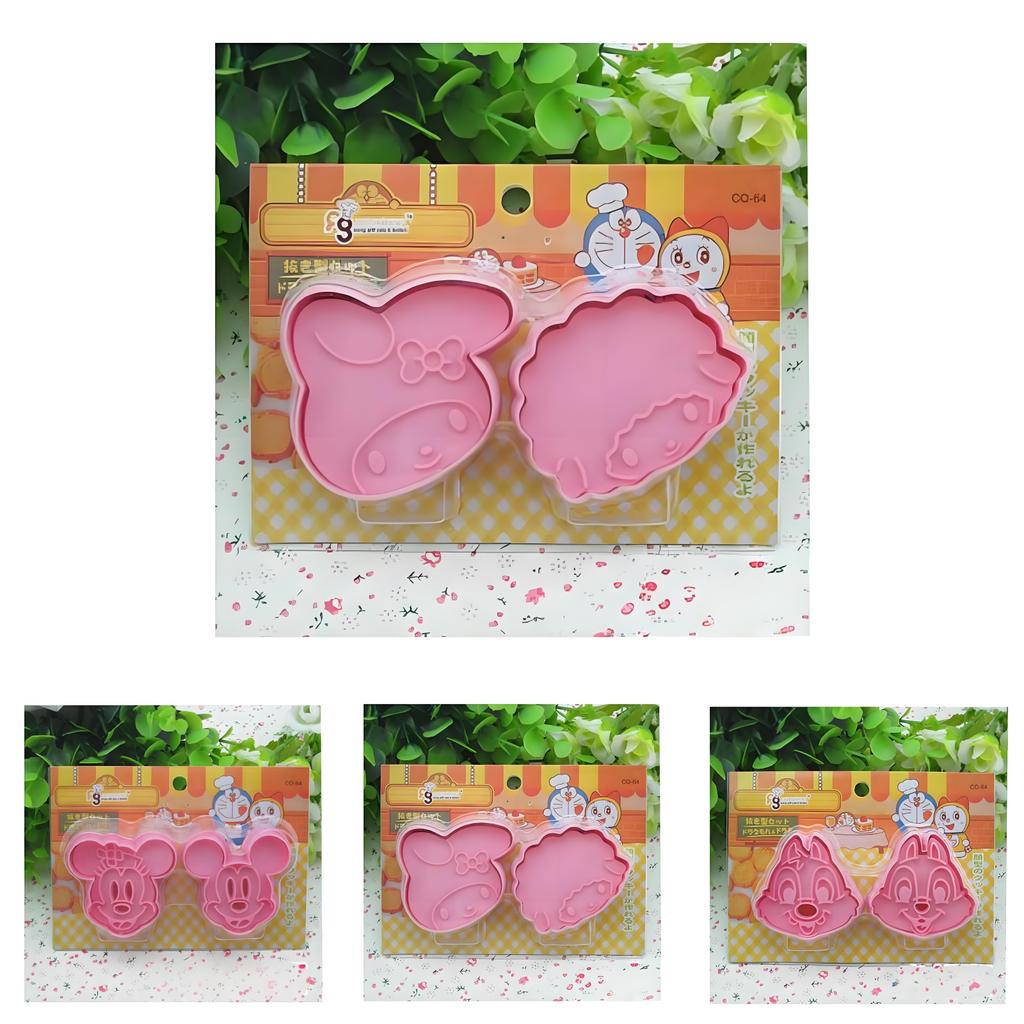 Disney Cartoon 3d Cookie Mold With Animal Shapes For Diy Baking And Holiday Gifts
