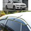 For LINCOLN MKZ 2013 2014 2015 2016 2017 2018   Car Sticker Plastic Window Glass Wind Visor Rain/Sun Guard Vent Parts