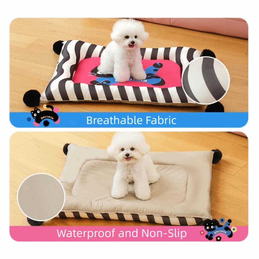 Breathable Pet Double-Sided Sleeping Mat Dopamine Cat House Mat Dog Sleep Nest  for Cats and Dogs