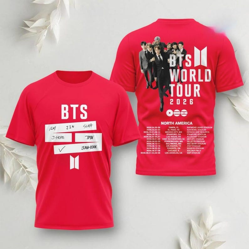 

BTS We Are Bulletproof Members Eye Collage ARIRANG 2026 K-Pop Fan Merch Oversized Streetwear T-Shirt Top for BTS ARMY XXXL