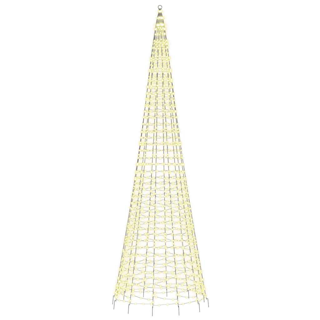 LED Christmas Tree 1534 Warm White LEDs 500 cm