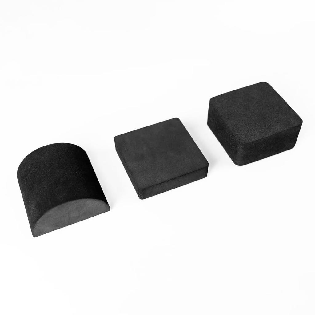 Naboso Advanced Wobble Wedges Balance and Conditioning Tool Foam Block for Nabosokinesis Boards - -