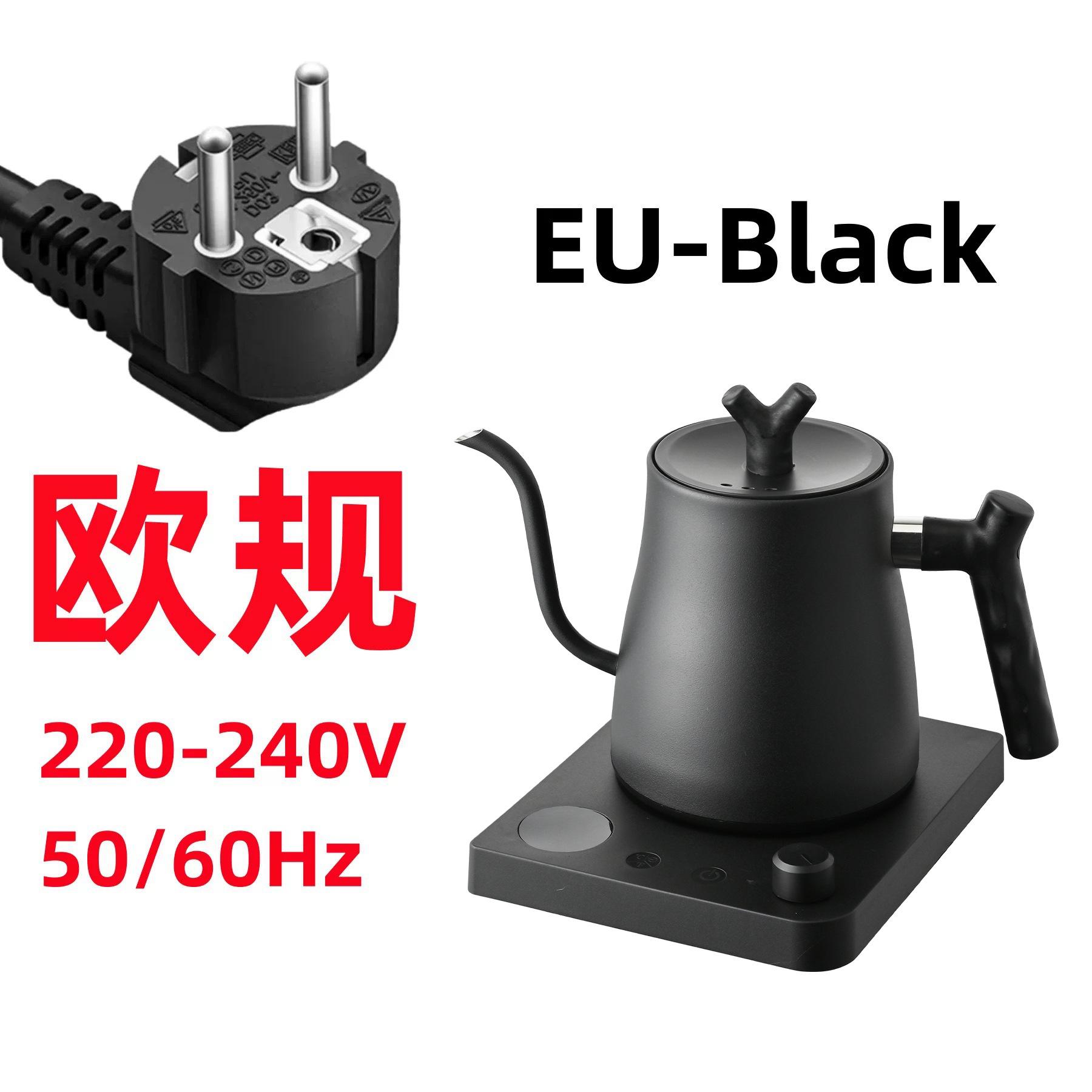 1000W Electric Gooseneck Kettle 1000ml 304 Stainless Steel Coffee Pot Intelligent Temperature LED Display for Coffee Tea
