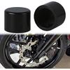 Black Motorcycle Front Axle Nut Cover Caps Kit Compatible with Harley V-Rod VRod V Rod Night Rod Special VRSCDX 2012-2017 Muscle VRSCF 2009-2017