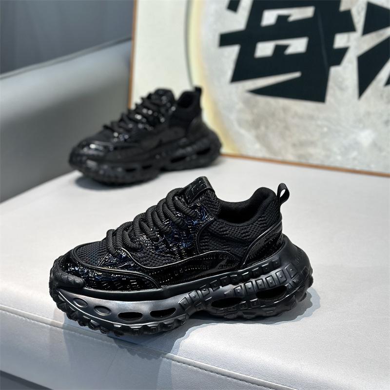 Summer New Low-top Mesh Comfortable Casual Platform Lace-up Dad Shoes Ok