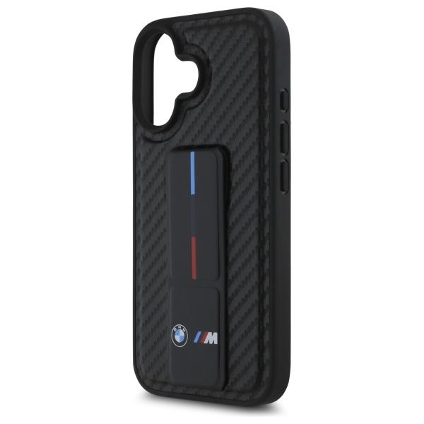 BMW Bmhcp16Sgspcck Iphone 166.1 Black/Black Hardcase M Grip Stand Smooth And Carbon