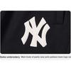 New Era FW24 MLB New York Yankees Loose Fleece Elastic Waist Logo Thick Casual Knit Sports Pants Unisex pants Black 14387507
