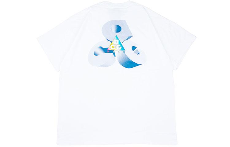 

Nike ACG T Shirts Men s Crew Neck Moderate Straight Fit BV8351-100 L