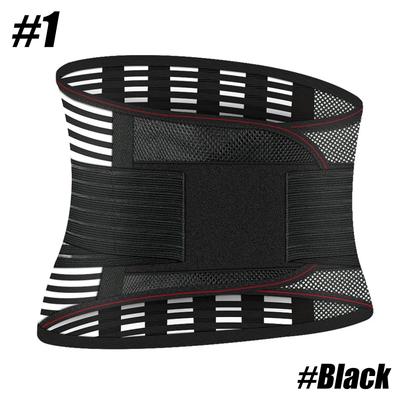 Back Brace for Men & Women - Breathable Waist Lumbar Lower Back Support Belt for Sciatica Herniated Disc Scoliosis