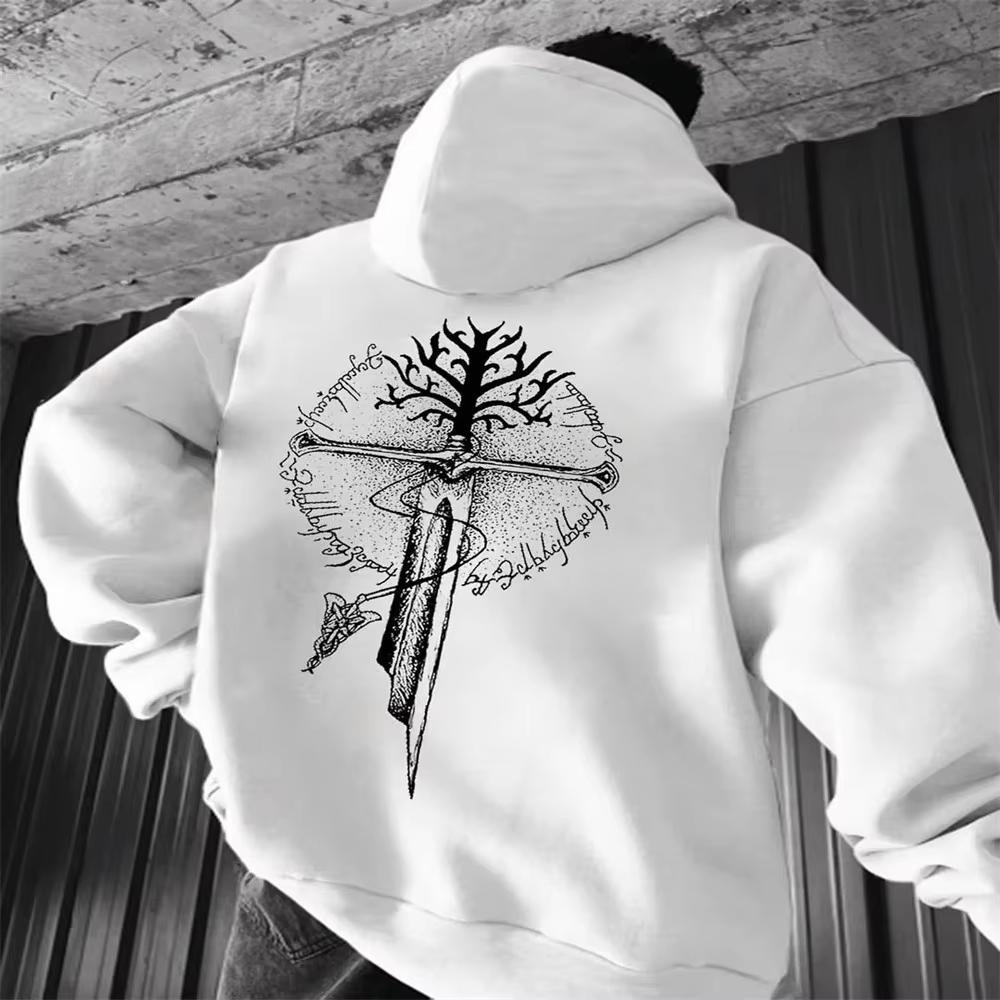 

Гарячий європейський та американський осінній чоловічий персоналізований світшот з капюшоном з принтом тотема, м який, дихаючий та зручний, куртка для вулиці 3XL