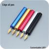 Aluminum Alloy Edge Oil Pen - Handmade Leather DIY Edge Sealing Tool