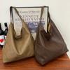 Niche Textured Underarm Bag for Women New Retro Simple Tote Bag Casual Large Capacity Shoulder Bag