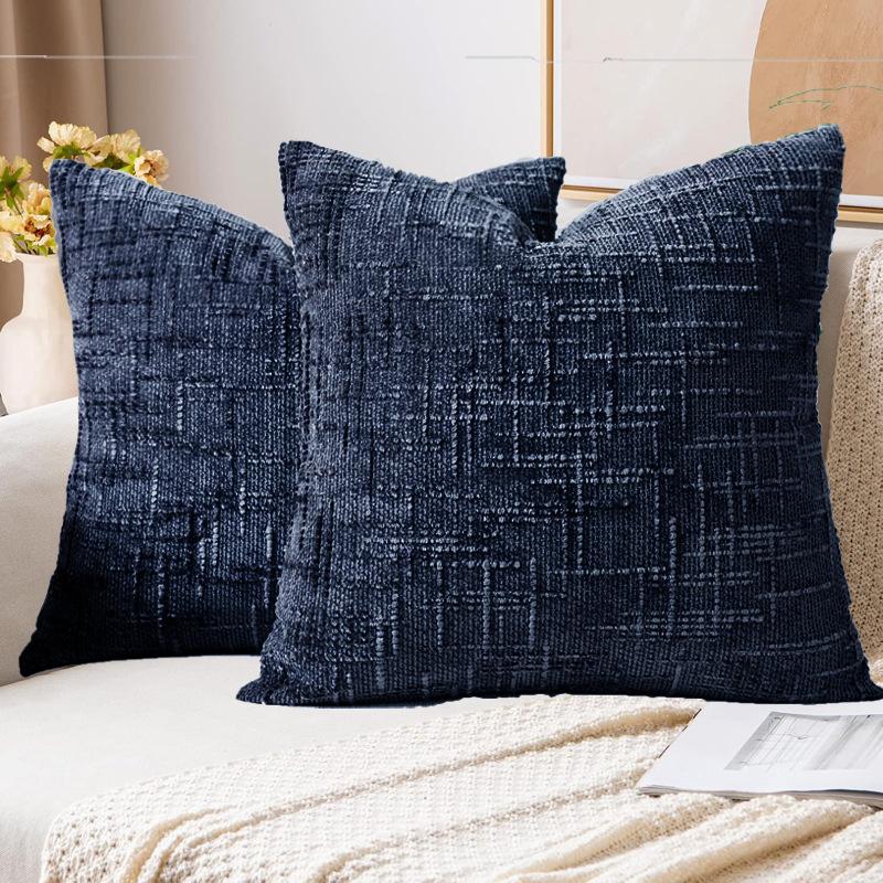 2PCS Neutral Farmhouse-style Decorative Pillowcases, Made of Fluffy Texture, Soft and Comfortable, with A Modern Western Farmhouse Style