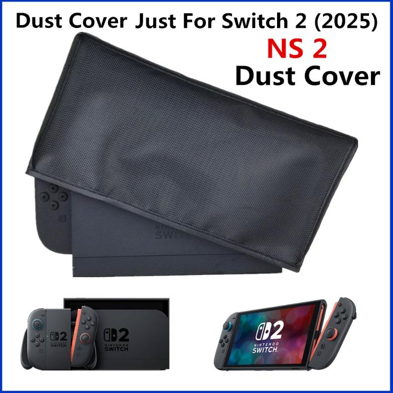 New Dustproof Case for Switch 2 Anti-Scratch Cloth Dust Cover Sleeve Compatible with Nintendo Switch 2 Game Console Dock