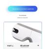 Vibrating Heated Eye Massager with Air Pressure and Hot Compress