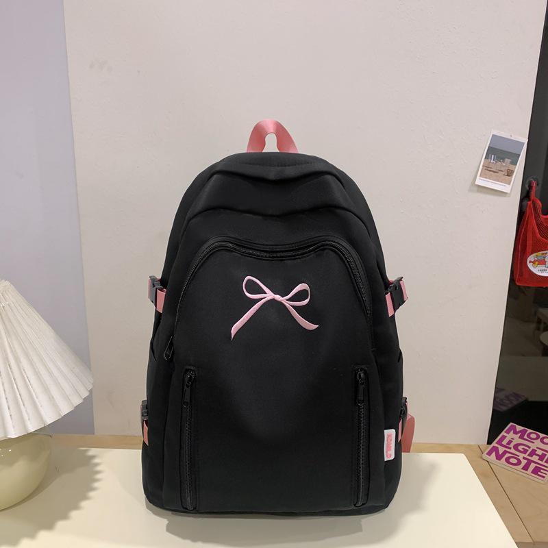 Large Capacity Stylish Backpack for Middle School, High School, and College Girls - Perfect for Travel and Laptops