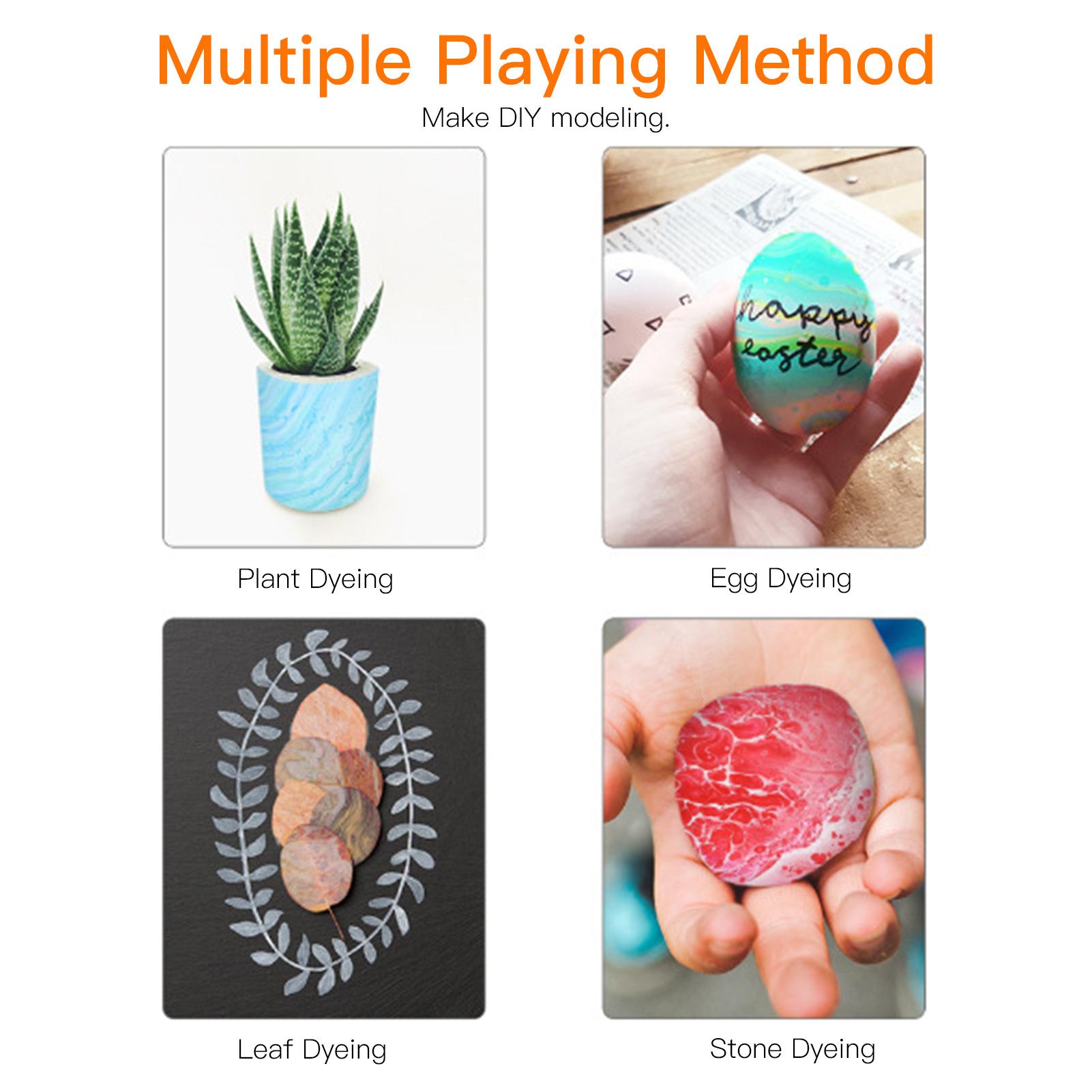 

Набор акриловых красок для заливки из 4 бутылок (2 унции 60 мл) Бутылки Жидкая Акриловая Краска Высокой Текучести для Холста Дерева Камня Стекла зелёный